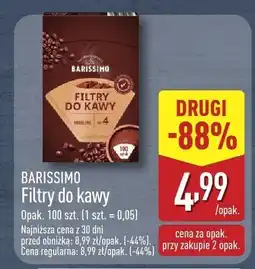 ALDI Filtry do kawy Barissimo oferta