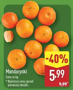 ALDI Mandarynki Aldi oferta