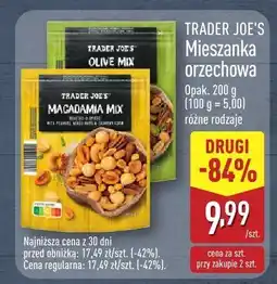ALDI Mieszanka orzechowa Trader Joe's oferta