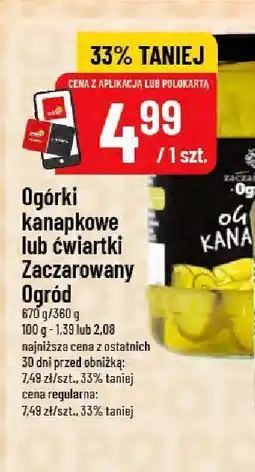 Polomarket Ogórki kanapkowe Zaczarowany Ogród oferta