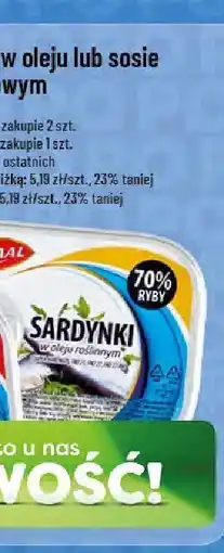 Polomarket Sardynki w oleju Graal oferta