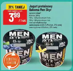 Polomarket Jogurt proteinowy Bakoma Men Skyr różne rodzaje oferta
