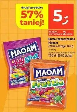 Dealz Cukierki happy fruttis Haribo Maoam oferta