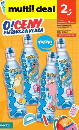 Dealz Woda pokemon arbuz truskawka Kubuś Waterrr oferta