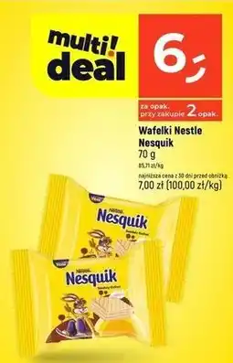 Dealz Wafelki Nesquik oferta