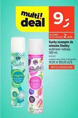 Dealz Szampon suchy do włosów candy Shelley oferta