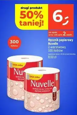 Dealz Ręcznik papierowy 300 listków Nuvelle oferta