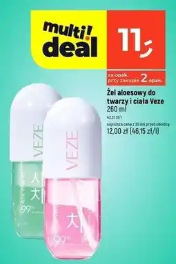 Dealz Żel aloesowy do ciała różowy Veze oferta