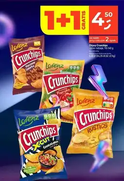 Dealz Chipsy solone Crunchips Rustics oferta