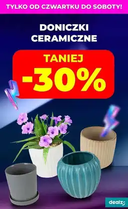 Dealz Donice ceramiczne oferta