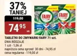 bi1 Tabletki do zmywarki fairy oferta