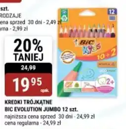 bi1 Kredki trójkątne bic evolution jumbo oferta