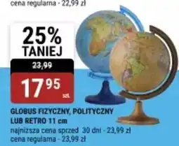 bi1 Globus fizyczny, polityczny lub retro 11 cm oferta