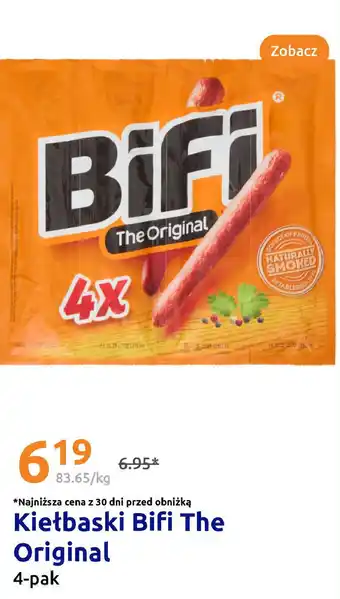 Action Kiełbaski Bifi The Original oferta
