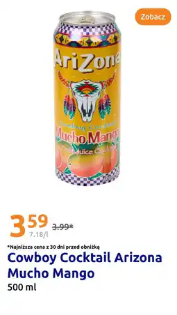 Action Cowboy Cocktail Arizona Mucho Mango oferta