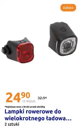 Action Lampki rowerowe do wielokrotnego ładowania oferta