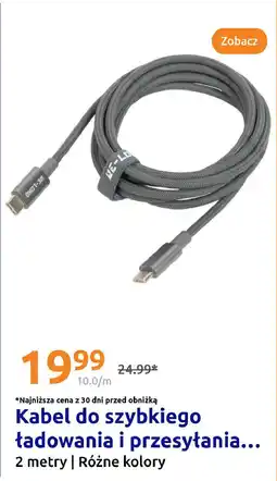 Action Kabel do szybkiego ładowania i przesyłania oferta