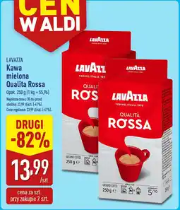 ALDI LAVAZZA Kawa mielona Qualita Rossa oferta