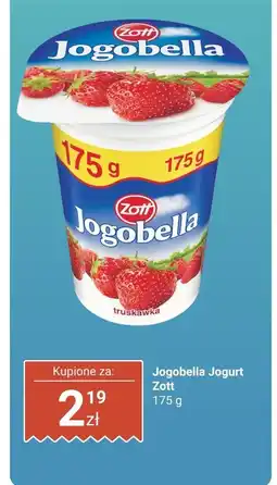 Biedronka Jogurt Jogobella truskawka Zott oferta
