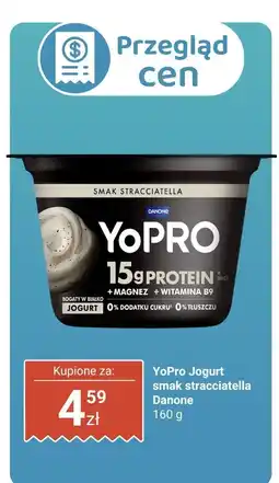 Biedronka Jogurt YoPro smak stracciatella Danone oferta
