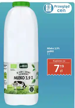 Biedronka Mleko 3,9% goBIO oferta