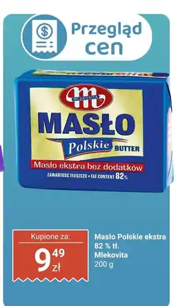 Biedronka Masło polskie ekstra Mlekovita oferta