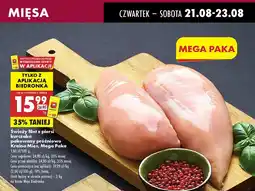 Biedronka Filet z piersi kurczaka pakowany próżniowo Kraina Mięs oferta