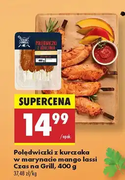 Biedronka Polędwiczki z kurczaka w marynacie mango lassi Czas na Grill oferta