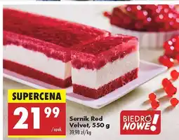 Biedronka Sernik Red Velvet Biedronka oferta