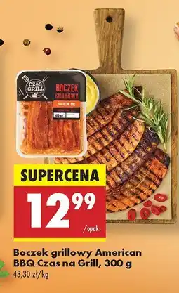 Biedronka Boczek grillowy American BBQ Czas na Grill oferta