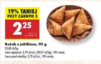 Biedronka Rożek z jabłkiem Biedronka oferta