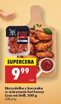 Biedronka Skrzydełka z kurczaka w marynacie hot honey Czas na Grill oferta