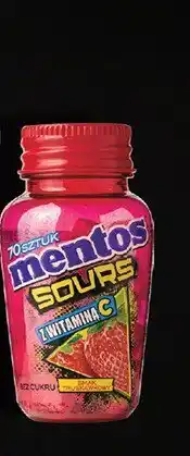 Biedronka Cukierki Mentos Sours truskawka oferta