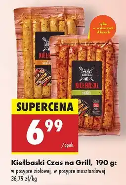 Biedronka Kiełbaski Czas na Grill oferta
