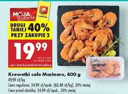 Biedronka Krewetki całe Marinero oferta
