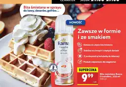 Biedronka Bita śmietana Rama Cremefine oferta