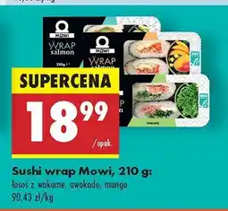 Biedronka Sushi wrap Mowi łosoś z wakame, awokado, mango oferta