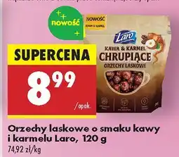 Biedronka Orzechy laskowe o smaku kawy i karmelu Laro oferta