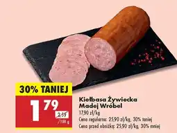 Biedronka Kiełbasa żywiecka Madej Wróbel oferta
