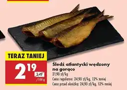 Biedronka Śledź atlantycki wędzony na gorąco Biedronka oferta