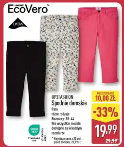 ALDI UP2FASHION Spodnie damskie oferta