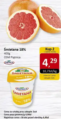 Market Point Śmietana 18% OSM Piątnica oferta