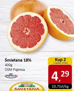 Market Point Śmietana 18% 400g OSM Piątnica oferta