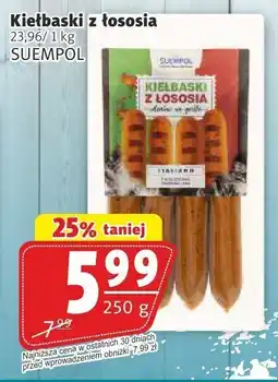 Prim Market Kiełbaski z łososia Suempol oferta