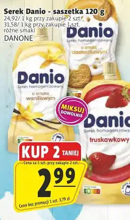 Prim Market Serek Danio różne smaki DANONE oferta