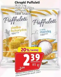Prim Market Chrupki Puffuleti TBM Snack oferta