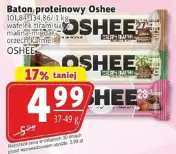 Prim Market Baton proteinowy Oshee wafelek tiramisu/malina jogurt/orzech karmel oferta