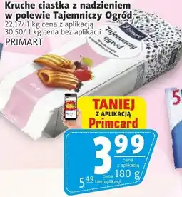 Prim Market Kruche ciastka z nadzieniem w polewie Tajemniczy Ogród PRIMART oferta