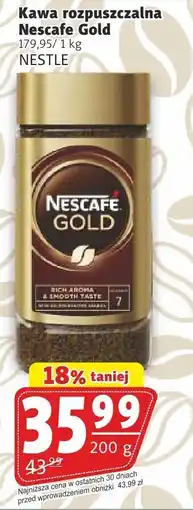 Prim Market Kawa rozpuszczalna Nescafe Gold Nestle oferta