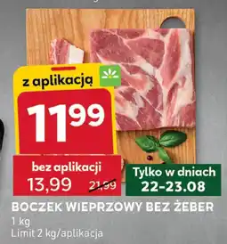 Stokrotka Boczek wieprzowy bez żeber Stokrotka oferta